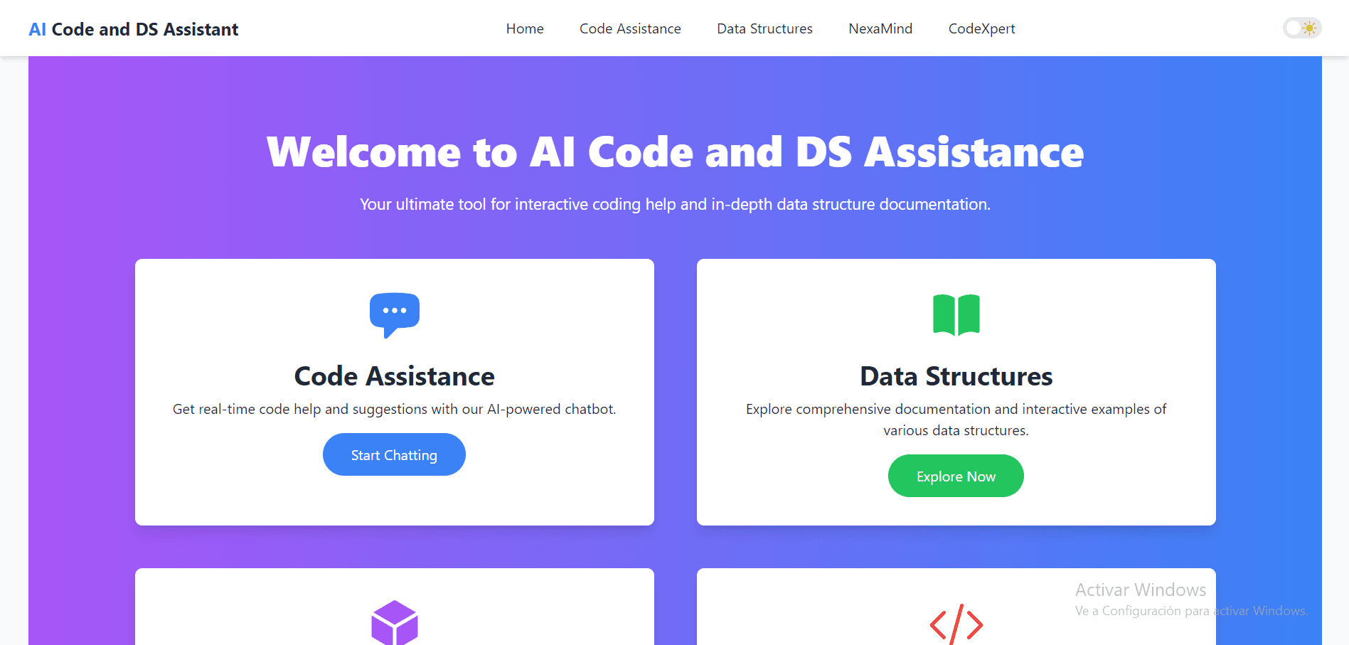 AI Code and DS Assistant