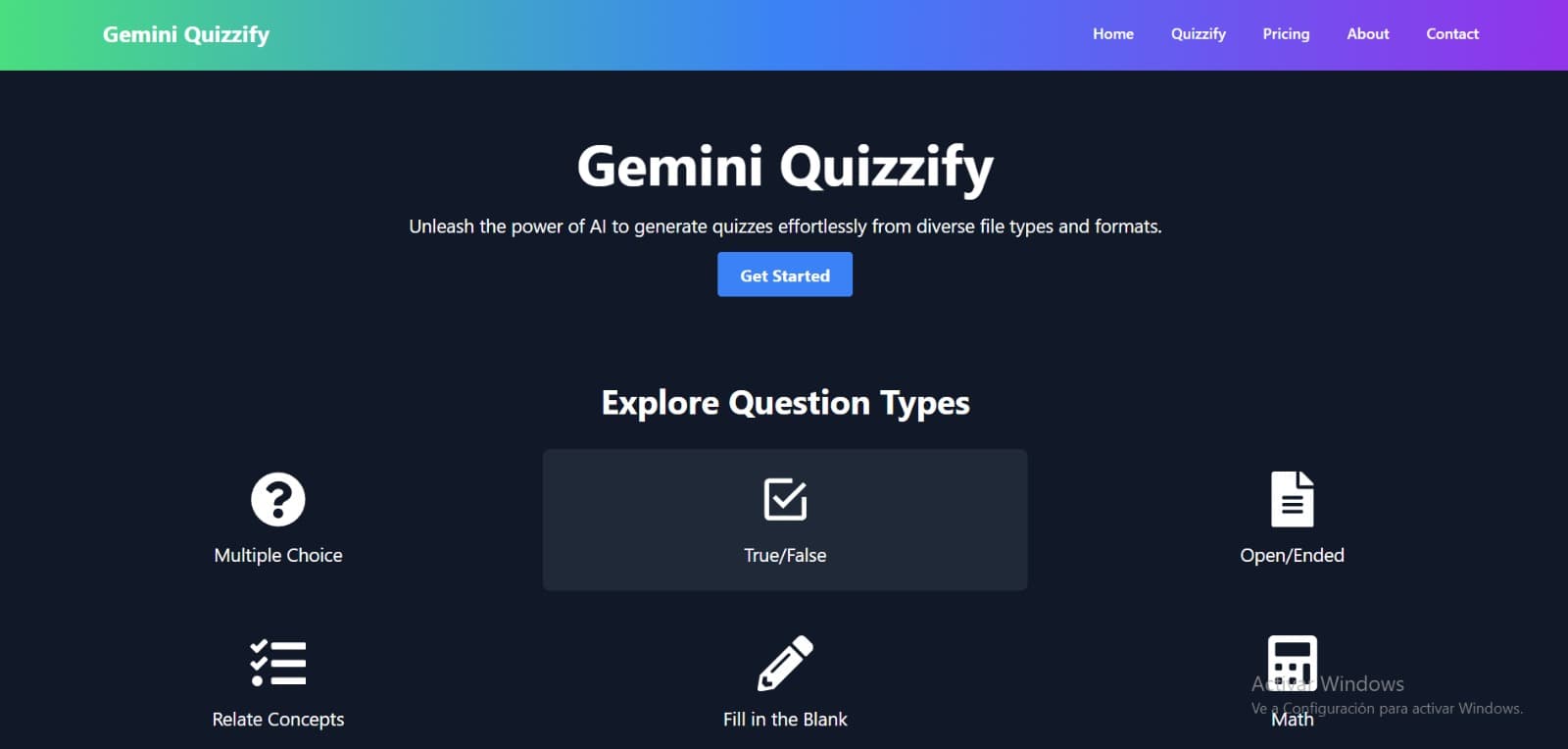 Gemini Quizzify
