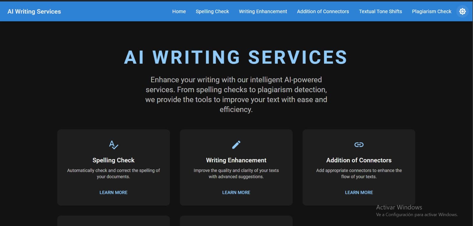 AI Writing Services