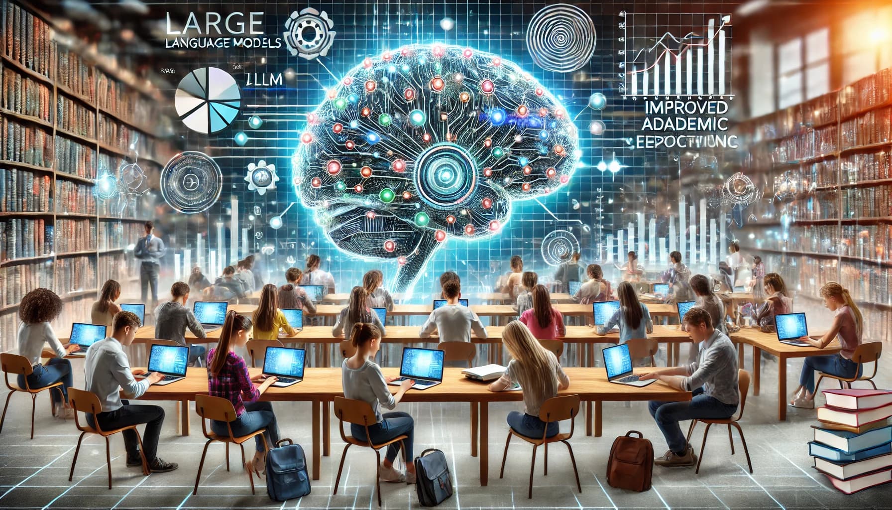 Impact of Large Language Models on Academic Performance in Higher Education: A Systematic Review